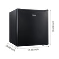 Galanz 1.7 Cu ft One-Door Mini Refrigerator, Black, New