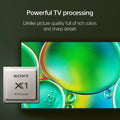 Sony 50” class BRAVIA 2 II LED 4K HDR Smart Google TV K-50S20, 2025 Model