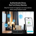 TP-Link Roam 7 BE3600 Wi-Fi 7 Portable Travel Router | Dual-Band, 2.5G Port, USB 3.0 | Multi-Modes in One | OpenVPN, WireGuardยฎ | Public WiFi Sharing for Hotel/Cruise/RV/Plane | No 6 GHz | TL-WR3602BE