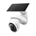 Tapo 4K Outdoor Pan/Tilt Wireless Security Camera - Battery with Solar Charging, 360ยฐ Motion Track, 24/7 Capture, Person/Vehicle Detection, Subscription-Free Local Storage or Optional Cloud, C660 KIT