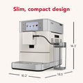 KitchenAid Fully Automatic Espresso Machine KF8, KES8558PL, Porcelain White