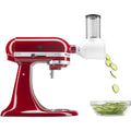 KitchenAid Value Bundle Artisan Series 5 Quart Tilt-Head Stand Mixer with Included Flex Edge Beater, KSM150FEER, Empire Red