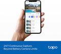 Tapo MagCam 4K Outdoor Wireless Security Camera โ Battery Power with Solar Charging, Magnetic Mount, Person/Vehicle Detection, Subscription-Free Local or Optional Cloud, Works with Alexa, C460 KIT