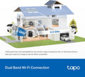 Tapo 4K Outdoor Pan/Tilt Wireless Security Camera - Battery with Solar Charging, 360ยฐ Motion Track, 24/7 Capture, Person/Vehicle Detection, Subscription-Free Local Storage or Optional Cloud, C660 KIT