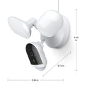 TP-Link Tapo Wired, Ultra-Bright Motion-Activated, Weatherproof Floodlight with 2K Camera, Two-Way Audio, Full-Color Night Vision, Smart AI Detection. Easy App Setup. No-Subscription Required - TC53