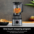Ninja Blender | Best for Smoothies, Frozen Drinks, Shakes, Veggie Chopper & More | 72 oz. Full Size Pitcher | Blender for Kitchens |1800 Watt | Black | TB201