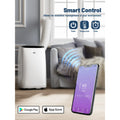 DuraComfort Portable Air Conditioners for Room, 8150BTU(12000 BTU Ashrae) Smart WiFi, Built-in Cool, Dehumidifier, Fan