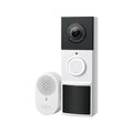 TP-Link Tapo Wireless Smart Video Doorbell with 2K Camera. Battery-Operated, Weatherproof, Head-To-Toe View, Two-Way Audio, Smart AI Detection, Local & Cloud Storage. No-Subscription Required - TD21