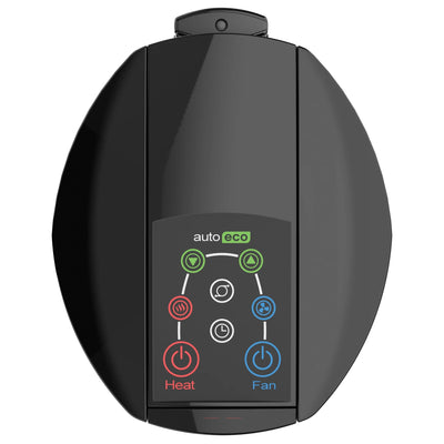 Lasko 42" 1500W Oscillating All Season Tower Fan & Electric Space Heater with Remote, Black, FH610