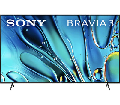 Sony 75” Class BRAVIA 3 LED 4K HDR Smart Google TV K-75S30, 2024 Model