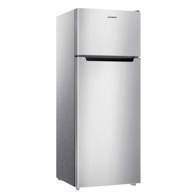 BANGSON 7.7 Cu.Ft Top Freezer Refrigerator for Apartments, Energy Saving, Adjustable Thermostat, Large Capacity, Low Noise, Silver