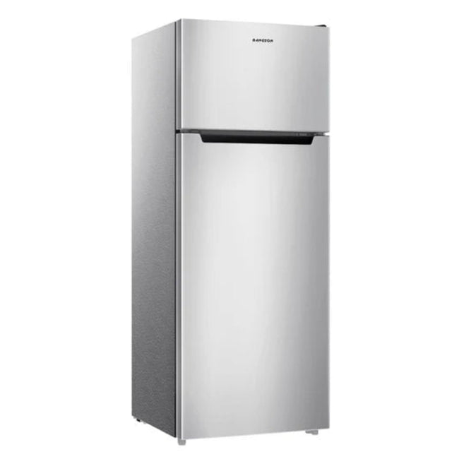 BANGSON 7.7 Cu.Ft Top Freezer Refrigerator for Apartments, Energy Saving, Adjustable Thermostat, Large Capacity, Low Noise, Silver