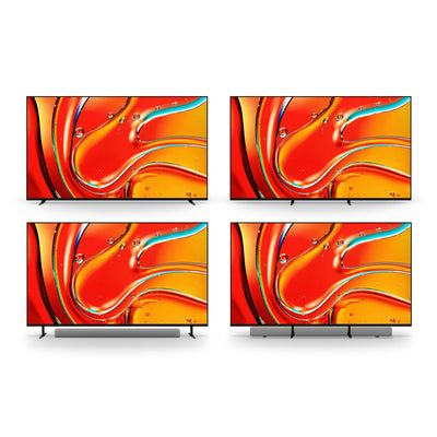 Sony 65” class BRAVIA 7 Mini LED QLED 4K HDR Smart Google TV K65XR70, 2024 Model