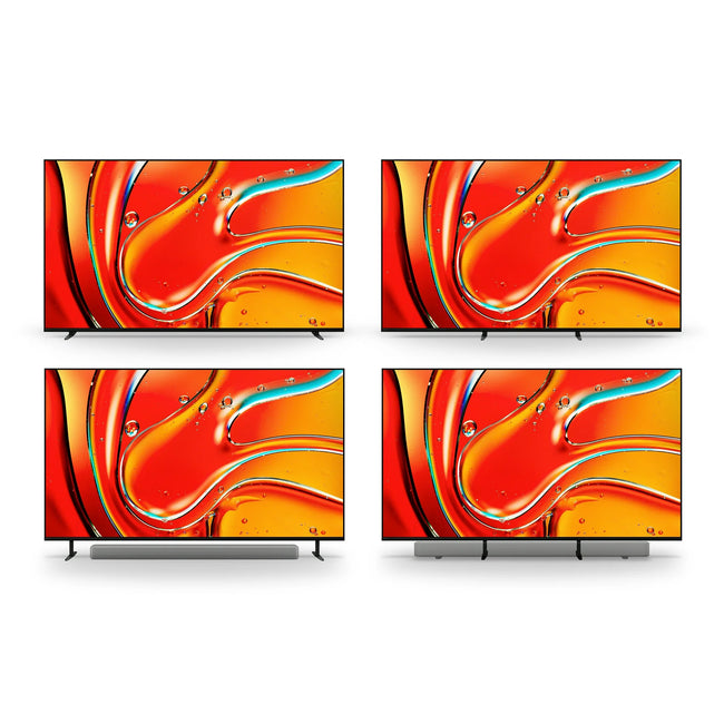 Sony 65” class BRAVIA 7 Mini LED QLED 4K HDR Smart Google TV K65XR70, 2024 Model