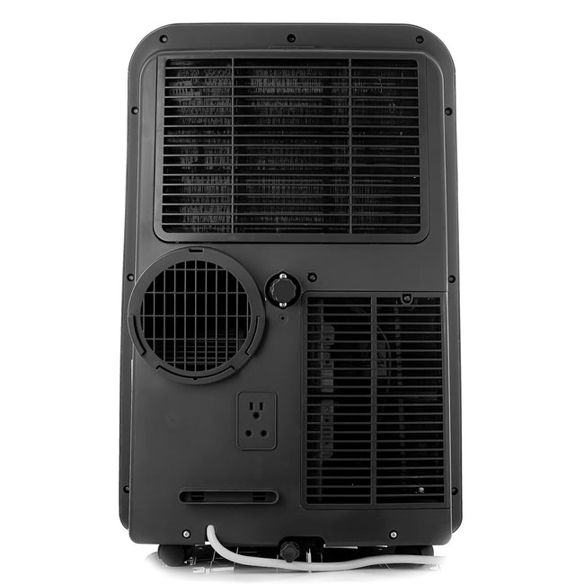 Midea 8,000 BTU (12,000 BTU ASHRAE) 115V Smart Portable Air Conditioner with Remote, App and Voice Control, Up to 350 Sq. ft., MAP08S1WGR, Gray, New