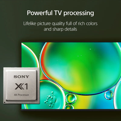 Sony 50” class BRAVIA 2 II LED 4K HDR Smart Google TV K-50S20, 2025 Model