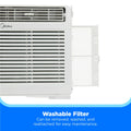 Midea 5,000 BTU Mechanical Window Air Conditioner, Covers up to 150 Sq ft, Easy Installation, MAW05M1WWT, White, New