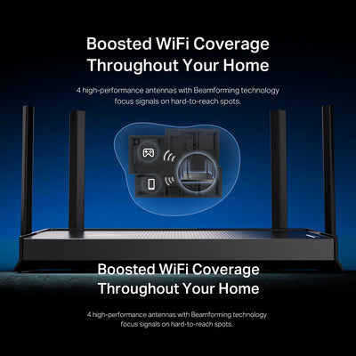 TP-Link Dual-Band BE3600 Wi-Fi 7 Router Archer BE230 | 4-Stream | 2×2.5G + 3×1G Ports, USB 3.0, 2.0 GHz Quad Core, 4 Antennas | VPN, EasyMesh, HomeShield, MLO, Private IOT | Free Expert Support