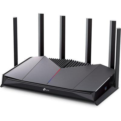 TP-Link Dual-Band BE6500 WiFi 7 Gaming Router Archer GE400 | 6-Stream 6.5 Gbps | 2 x 2.5G + 3 x 1G | Game Acceleration, Dedicated Gaming Port & Panel, RGB Lighting | Easymesh, Homeshield | No 6 GHz