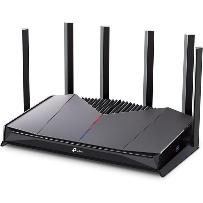 TP-Link Dual-Band BE6500 WiFi 7 Gaming Router Archer GE400 | 6-Stream 6.5 Gbps | 2 x 2.5G + 3 x 1G | Game Acceleration, Dedicated Gaming Port & Panel, RGB Lighting | Easymesh, Homeshield | No 6 GHz