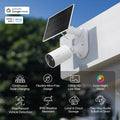 Tapo SolarCam 1080p Outdoor Wireless Security Camera - Battery Power with Solar, Person Detection, Subscription-Free Local Storage or Optional Cloud, Works with Alexa & Google Assistant, C402 KIT