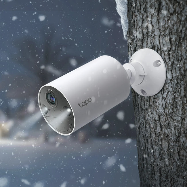 TP-Link Tapo Wireless Indoor/Outdoor 2K Security Camera, Waterproof, Rechargeable, Battery-Powered, Install Anywhere, Local or Cloud Storage - Subscription not Required, Two-Way Audio - TC82