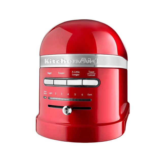 KitchenAid 2 Slice Pro Line Automatic Toaster with Extra Wide Slots KMT2203CA, Candy Apple Red