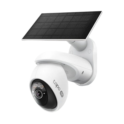 Tapo 4K Outdoor Pan/Tilt Wireless Security Camera - Battery with Solar Charging, 360° Motion Track, 24/7 Capture, Person/Vehicle Detection, Subscription-Free Local Storage or Optional Cloud, C660 KIT
