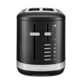 KitchenAid 2 Slice Automatic Toaster with Extra Wide Slots KMT2109BM, Black Matte