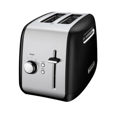 KitchenAid 2 Slice Manual Lift Toaster - KMT2115OB, Onyx Black
