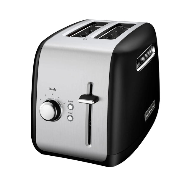 KitchenAid 2 Slice Manual Lift Toaster - KMT2115OB, Onyx Black