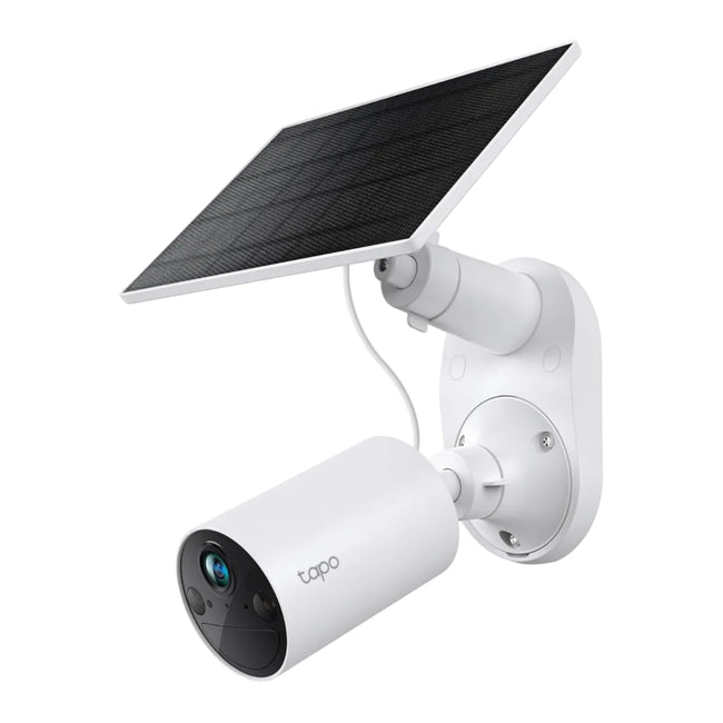 Tapo SolarCam 1080p Outdoor Wireless Security Camera - Battery Power with Solar, Person Detection, Subscription-Free Local Storage or Optional Cloud, Works with Alexa & Google Assistant, C402 KIT