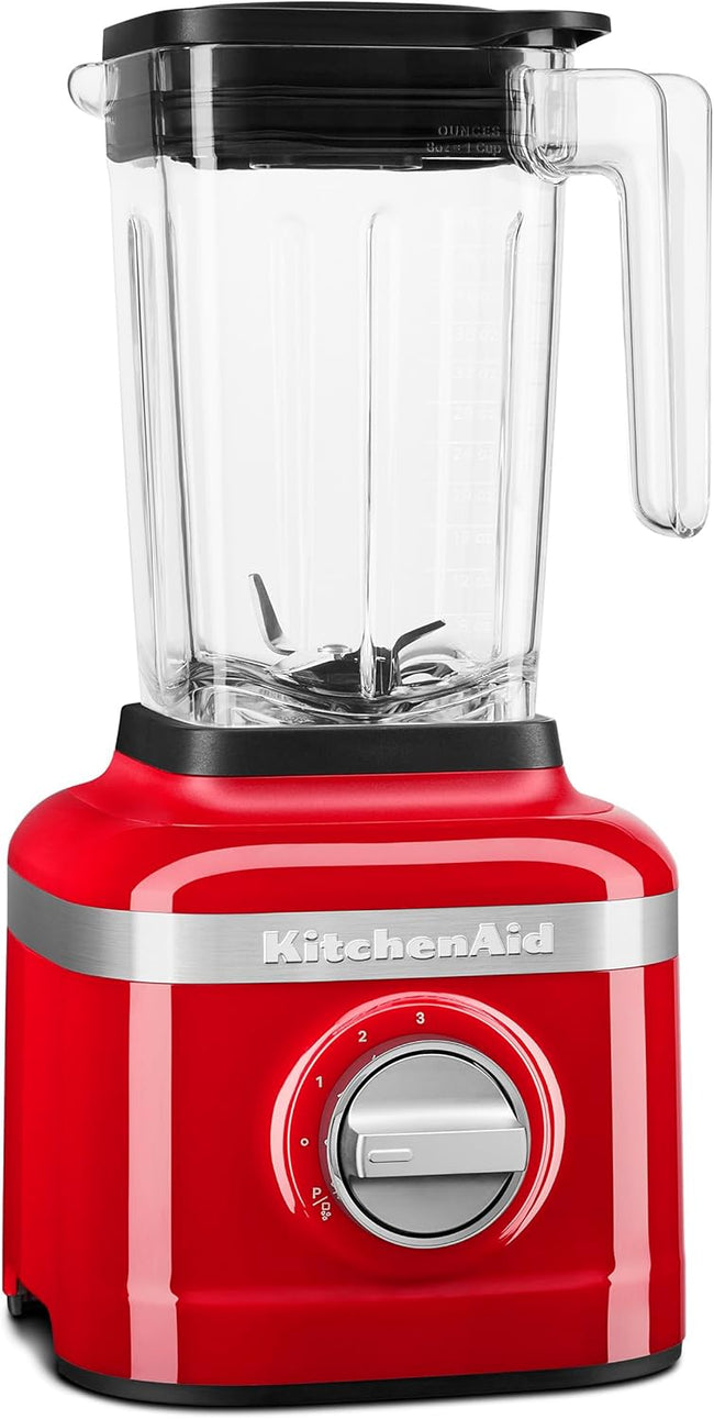 KitchenAid K150 3 Speed Ice Crushing Blender with 2 Personal Blender Jars - KSB1332Y - Passion Red