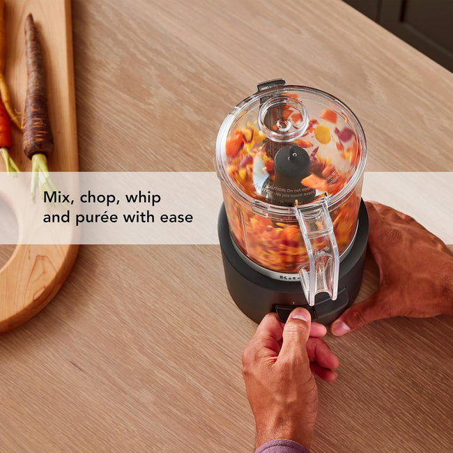 KitchenAid Go™ Cordless Food Chopper - battery included, KFCR531, Black Matte