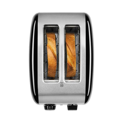 KitchenAid 2 Slice Manual Lift Toaster - KMT2115OB, Onyx Black
