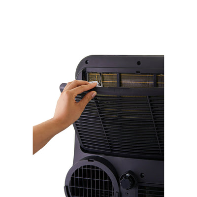 Midea 8,000 BTU (12,000 BTU ASHRAE) 115V Smart Portable Air Conditioner with Remote, App and Voice Control, Up to 350 Sq. ft., MAP08S1WGR, Gray, New