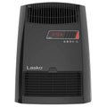 Lasko 13.5" 1500W Electric Ceramic Space Heater with Timer and Thermostat, Black, CC13700