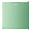 BANGSON 1.6 Cu.Ft Compact Refrigerator with Freezer, Energy Saving & Low Noise Mini Fridge for Office, Dorm, Bedroom - Adjustable Temp, Reversible Door, ,Green