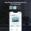 TP-Link Dual-Band BE6100 Wi-Fi 7 Router with dual 2.5Gbps Muti-Gig Connectivity, USB 3.0, 6x External Antennas with Beamforming, Parental Controls, and HomeShield. Archer BE6100.