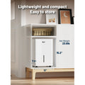 DuraComfort 8 Pints Dehumidifier with Drain Hose, Portable Dehumidifier for Basement and Room, Covers up to 1000 Sq.ft