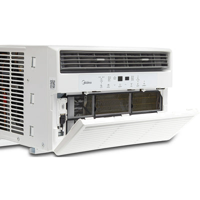 Midea 10,000 BTU 115V Smart Window AC with Comfort Sense Remote, White, MAW10S1WWT-T